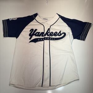 Vintage New York Yankees Starter Jersey Size Large MLB General Merchandise